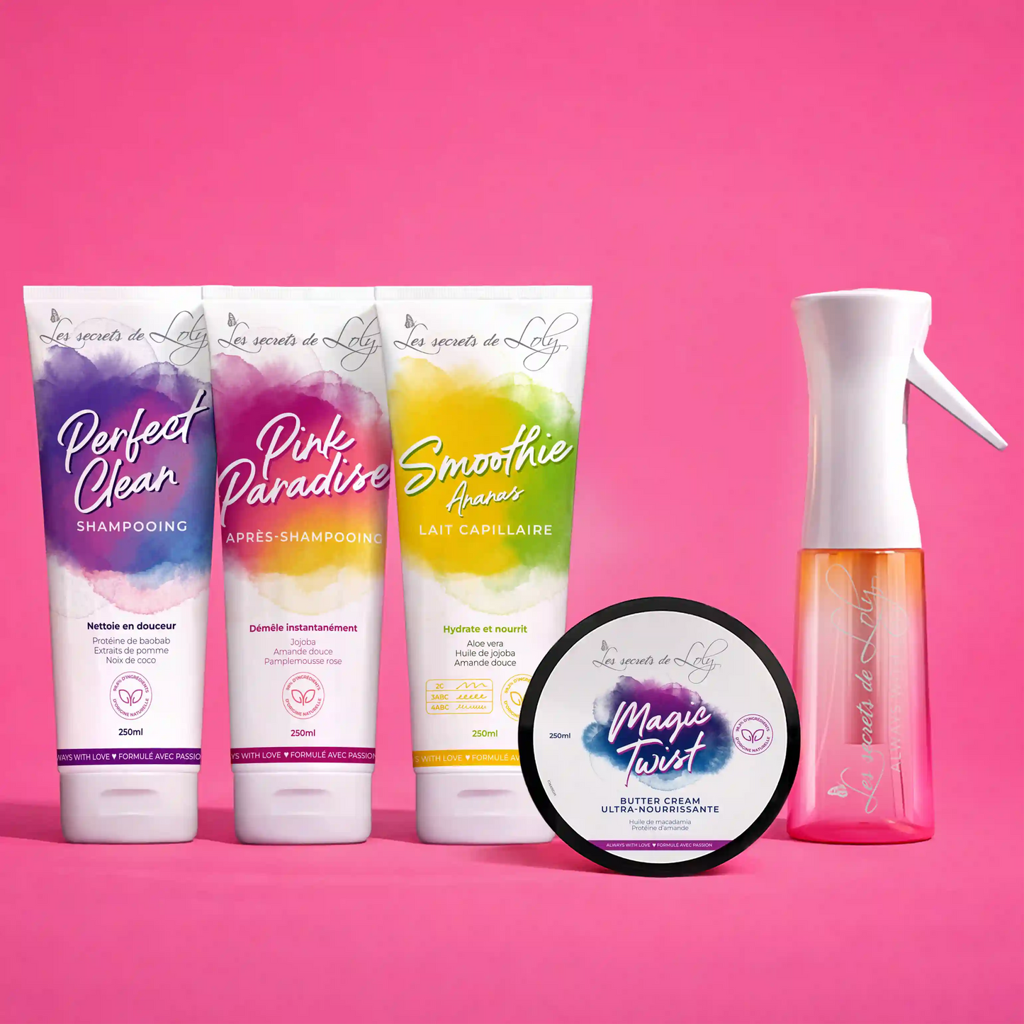 Routine Cheveux Crépus - 4 étapes essentielles et un vaporisateur