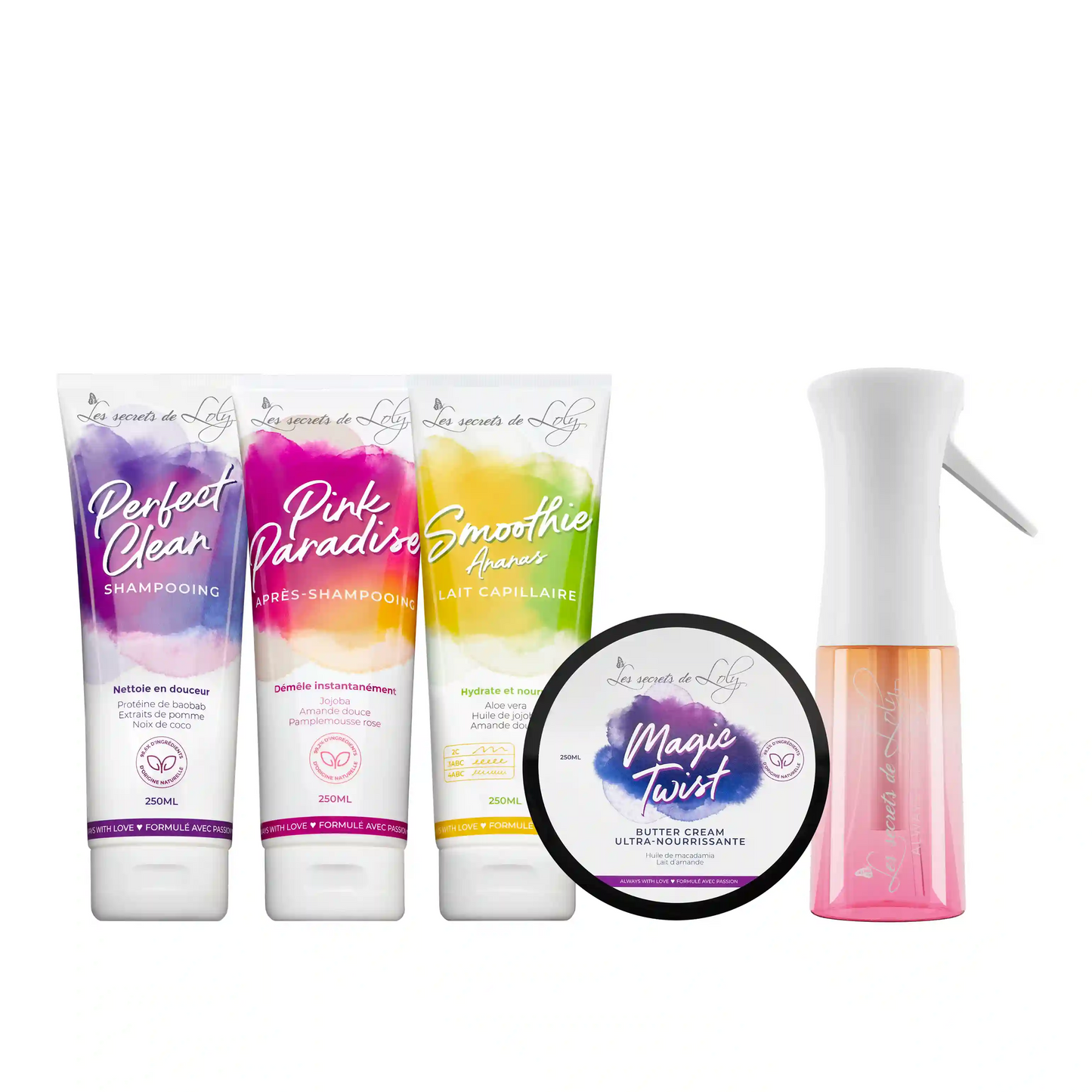 Routine Cheveux Crépus - 4 étapes essentielles et un vaporisateur