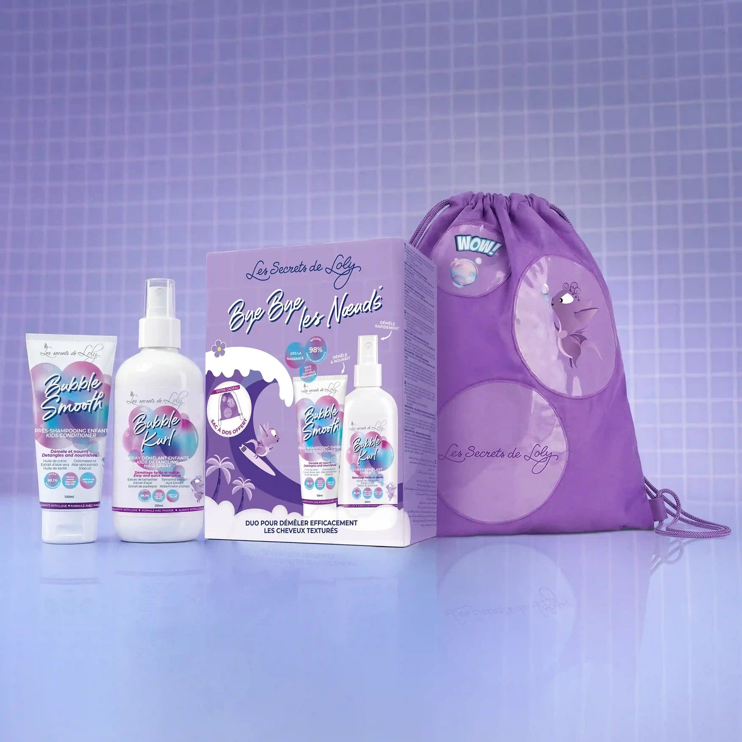 Coffret enfants - Bye bye les noeuds