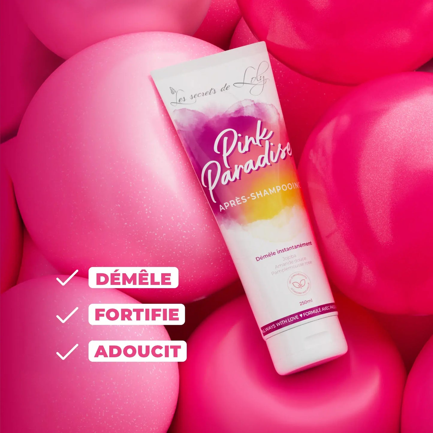 Pink Paradise - Après-shampooing ultra démêlant  - 250ml