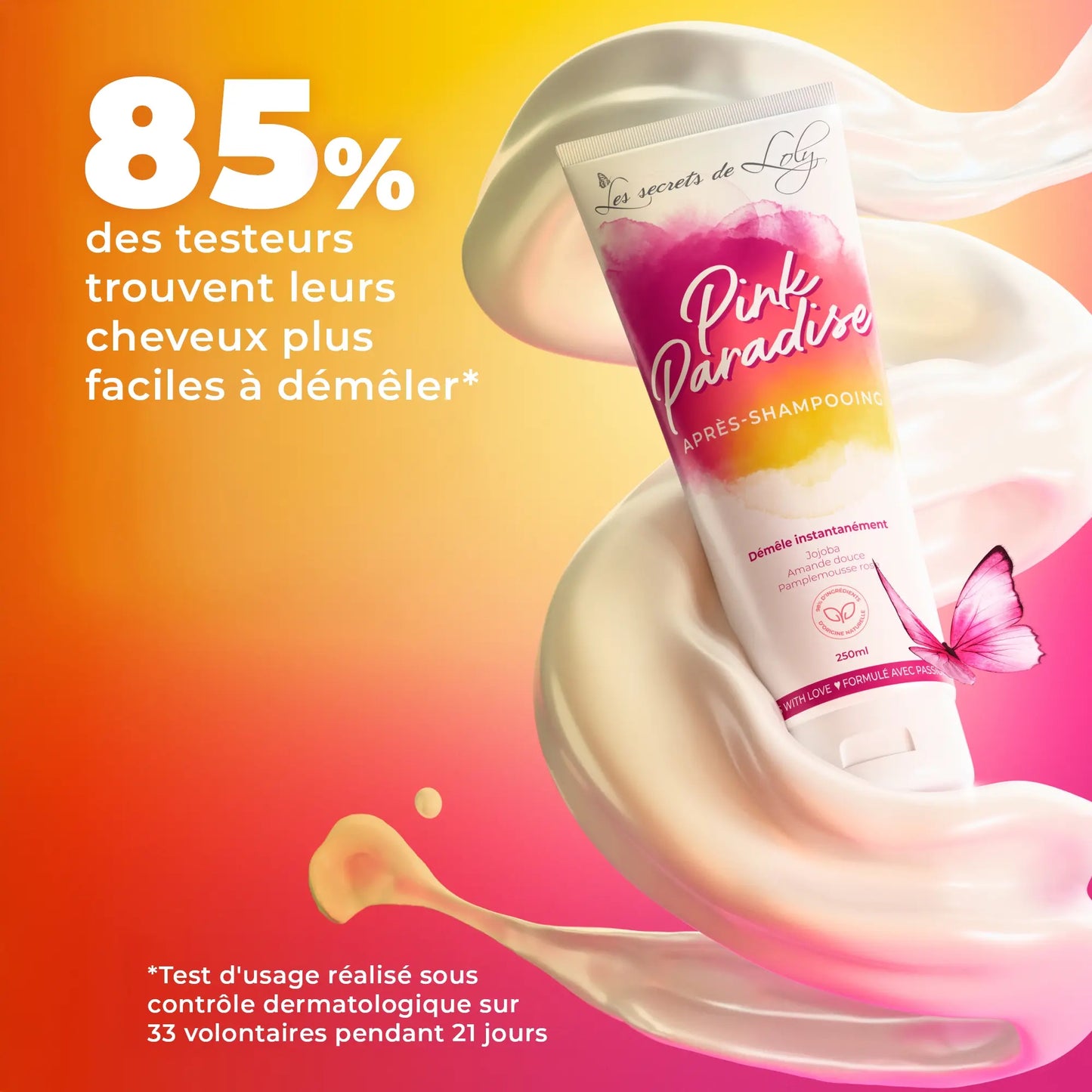Duo Shampooing & Après-shampooing ultra démêlant - Brosse démêlante OFFERTE