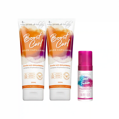 Pack Duo Boost Curl (x2) - Mousse fixante 100ml OFFERTE