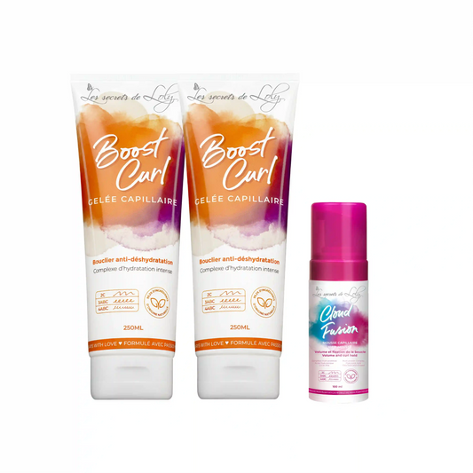 Pack Duo Boost Curl (x2) - Mousse fixante 100ml OFFERTE